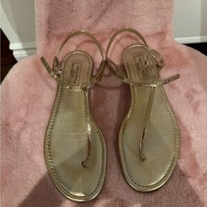⭐️ Aquazzura Gold Women's Sandals ⭐️